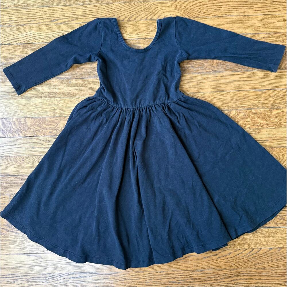 Alice + Ames Girls' Black Skater Dress Size 5